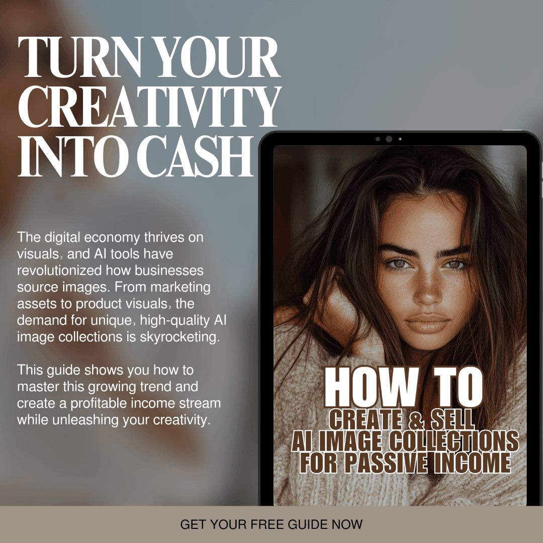 How to Create & Sell AI Image Collections for Passive Income - Zen Digital Vibe