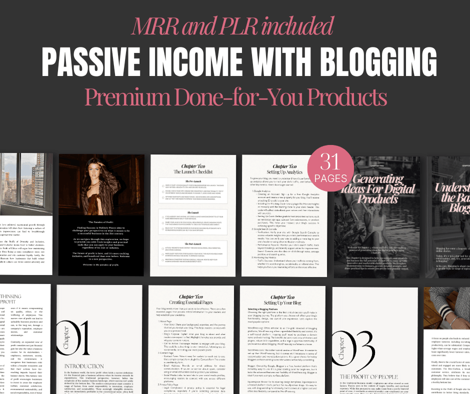 Passive Income with Blogging - Zen Digital Vibe