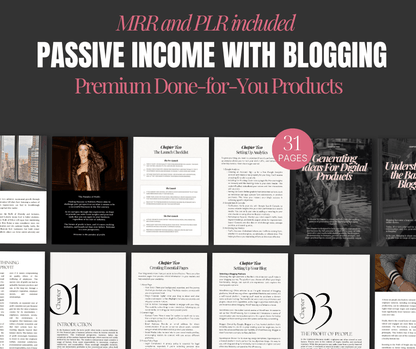 Passive Income with Blogging - Zen Digital Vibe