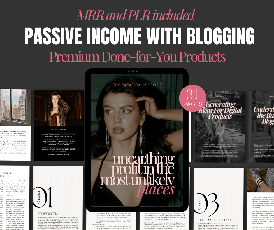 Passive Income with Blogging - Zen Digital Vibe