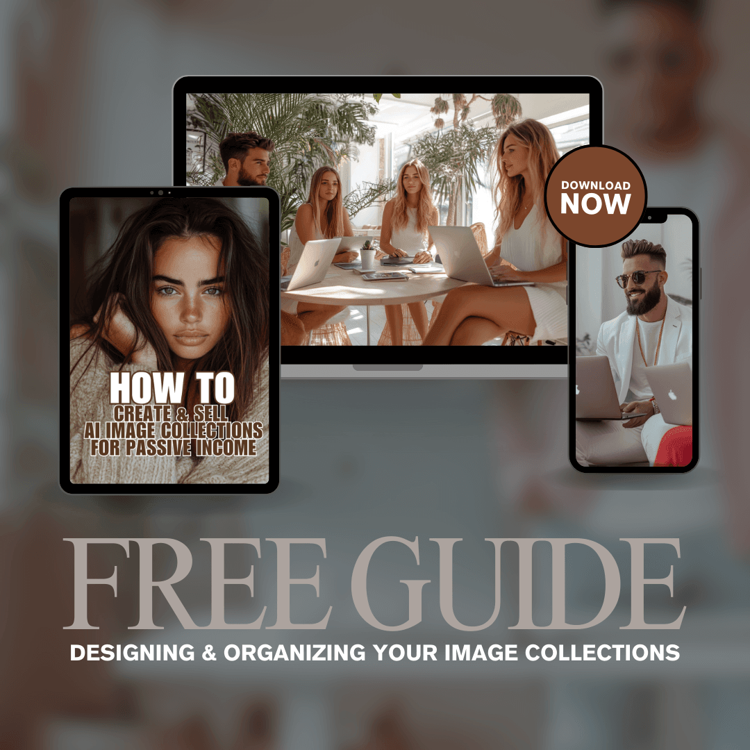 How to Create & Sell AI Image Collections for Passive Income - Zen Digital Vibe