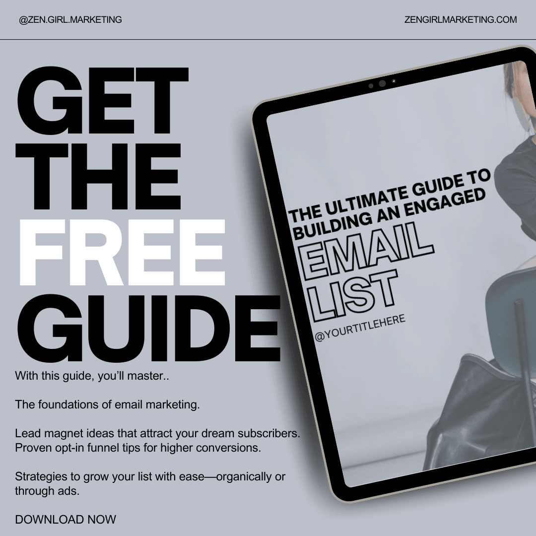 The Ultimate Guide to Building an Engaged Email List - Zen Digital Vibe