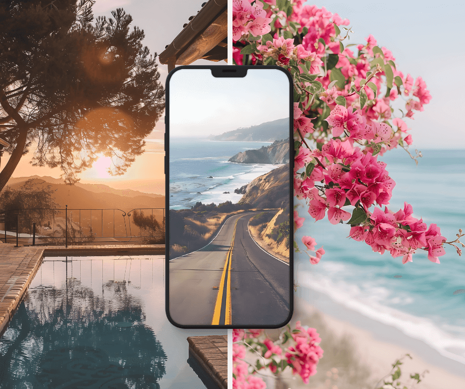 California Living Aesthetic – 100 AI-Generated Stock Images - Zen Digital Vibe