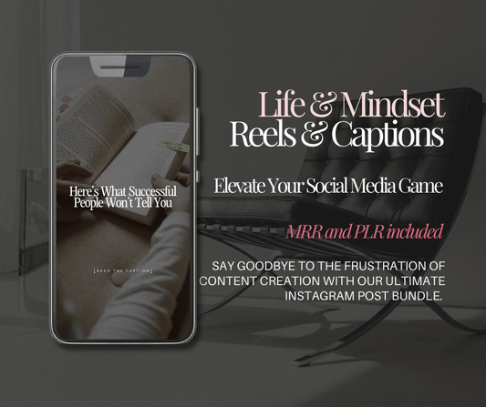 Life & Mindset Reels & Captions - Zen Digital Vibe