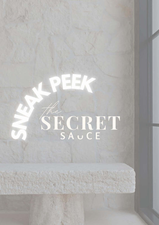 The Secret Sauce Sneak Peek - Zen Digital Vibe